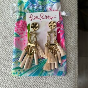 NWT Lilly Pulitzer  boho safari earrings